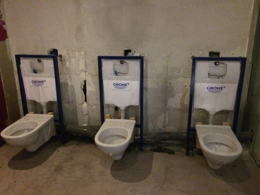 Refonte des sanitaires d'une école - Abys